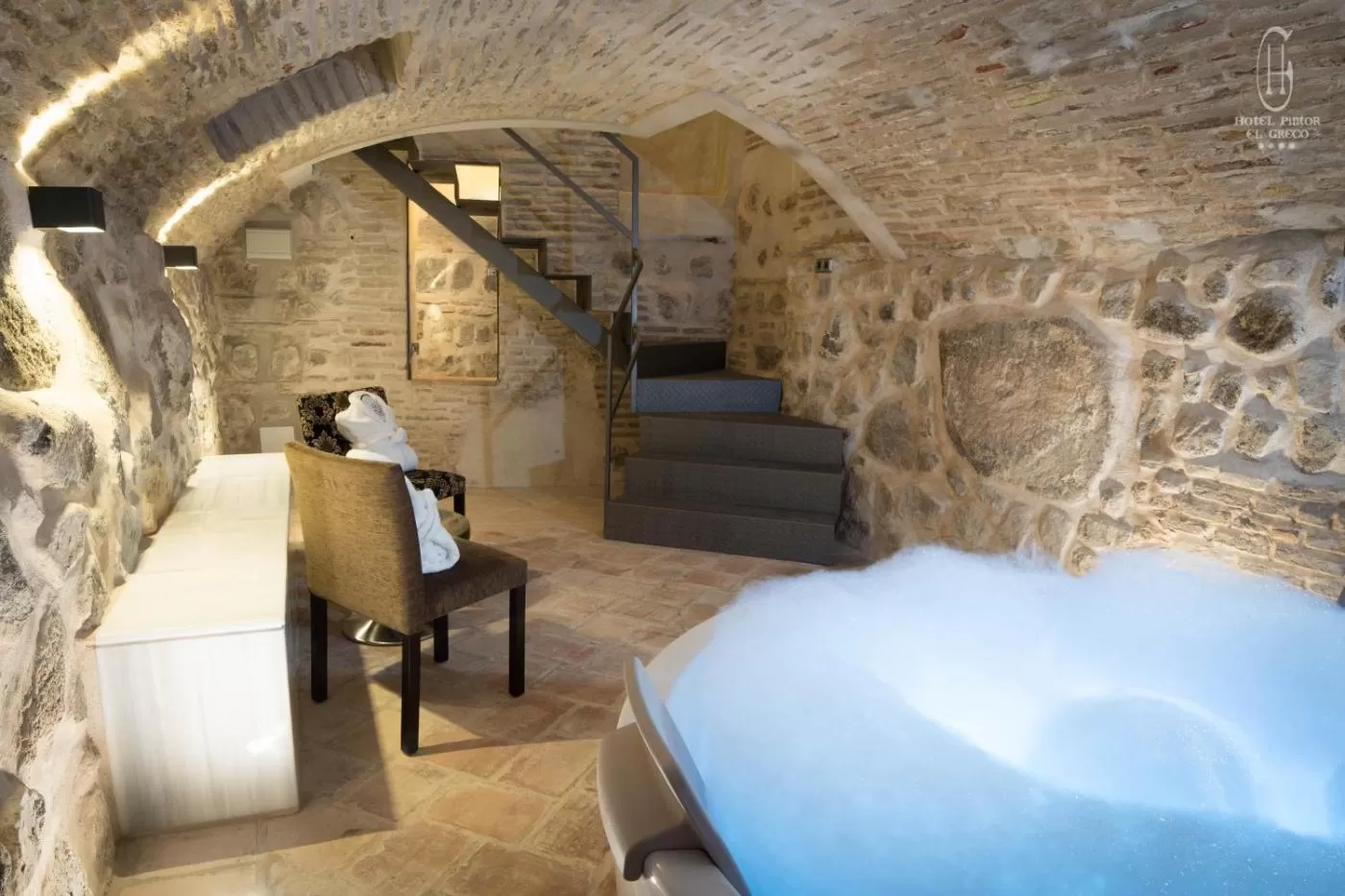 Cueva Premium Pintor El Greco Toledo con Jacuzzi en la Habitación